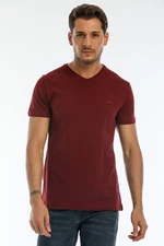 Slazenger Sargon Men's T-shirt Claret Red