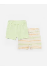 LC Waikiki Baby Boy Shorts With Elastic Waist 2-Pack