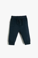 Koton Jogger Pants with Pockets Tie Waist Cotton