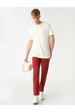 Koton Straight Cut Basic Trousers