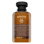 Apivita Oily Dandruff Shampoo čistiaci šampón proti lupinám 250 ml