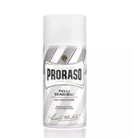 Proraso Cestovná pena na holenie pre citlivú pokožku White Zelený čaj (Shaving Foam) 50 ml