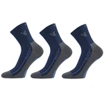 VoXX 3PACK ponožky tmavě modré (Barefootan-darkblue) M