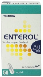 ENTEROL 250 mg, 50 kapsúl