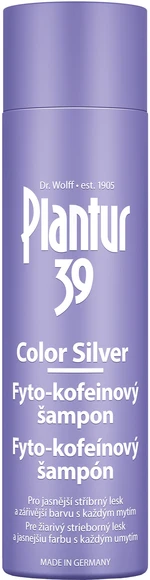 PLANTUR 39 Color Silver Fyto-Kofeinový šampón 250 ml