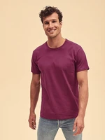 Burgundy Men's T-shirt Valueweight Fruit of the Loom