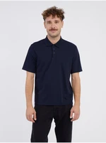 Tmavě modré pánské polo tričko Jack & Jones Blamatt - Pánské