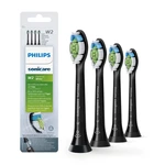 Philips Sonicare Optimal White Standard HX6064/11 černé náhradní hlavice 4 ks