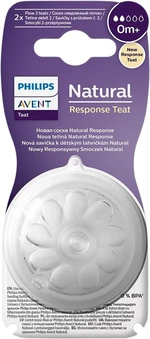 PHILIPS AVENT Cumlík Natural Response 2 novorodenecký prietok 0m+ 2 ks