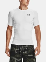 Under Armour UA HG Armour Comp SS Triko Bílá