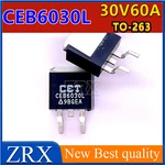 5Pcs Brand new imported original CEB6030L TO-263 MOS Field-effect transistor 30V 60A