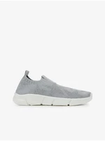 Light Grey Girly Slip on Geox Sneakers - Boys