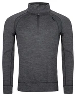 Men's woolen thermal shirt Kilpi JAGER-M dark gray