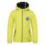 Children's softshell jacket ALPINE PRO OMANO sulphur spring