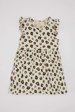 DEFACTO Baby Girl Patterned Sleeveless Dress