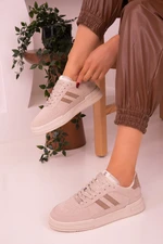 Soho Beige-Brown Unisex Sneaker 17105