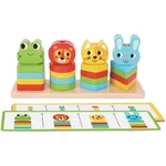 2Kids Toys Wooden Activity Toy Friends aktivity hračka ze dřeva 18 m+ 27 ks