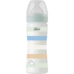 Chicco Well-being Colors dojčenská fľaša Boy 2 m+ 250 ml