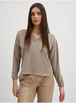 Beige T-shirt Pieces Lise - Women