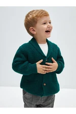 LC Waikiki LCW Shawl Collar Basic Baby Boy Knitwear Cardigan