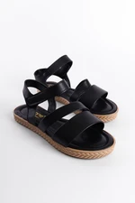 Capone Outfitters Thick Double-Strapped Women's Sandals