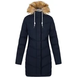 Women's Coat LOAP NAUSIKA Blue/White/Brown