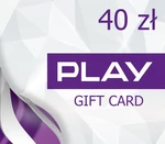 PLAY 40 zł Gift Card PL