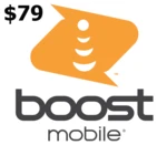 Boost Mobile $79 Mobile Top-up US