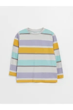 LC Waikiki Crew Neck Long Sleeve Striped Baby Boy T-Shirt