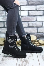 Riccon Black Boots 0012630