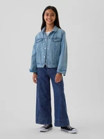 GAP Children's wide jeans High Rise Stride - Girls