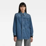 G-STAR Shirt - Mysterious Overshirt wmn blue