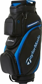 TaylorMade Deluxe Cart Bag Black/Blue Sac de golf pentru cărucior