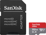 SanDisk Ultra microSDXC 512 GB + SD Micro SDXC 512 GB Scheda di memoria