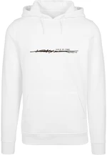 Men's sweatshirt Live In The Moment Hoody white