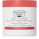 Christophe Robin Regenerating Mask with Prickly Pear Oil regeneračná maska pre suché, poškodené, chemicky ošetrené vlasy 250 ml