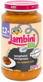 LAMBINI BIO Demeter příkrm špagety Bolognese 250 g