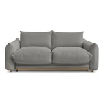 Szara rozkładana sofa 214 cm Ernest – Bobochic Paris