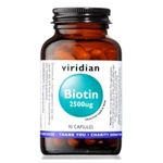 VIRIDIAN Nutrition Biotín 2500 ug 90 kapsúl