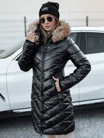 Women&#039;s winter quilted jacket BELLATRIX black Dstreet