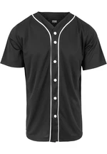 Baseballový síťovaný dres blk/wht