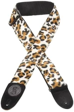 Levys MSSF8-LYX Correa de guitarra textil Leopard