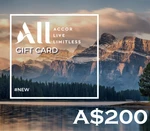 Accor Hotels A$200 Gift Card AU