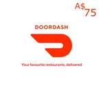 DoorDash A$75 Gift Card AU