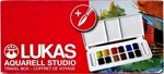 Lukas Aquarell Studio Travel Box Akvarell festékek halmaza 12 db