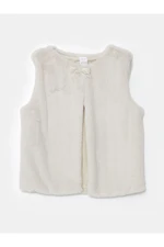 LC Waikiki Crew Neck Fur Baby Girl Vest