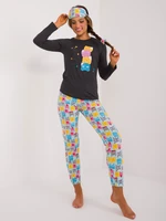 Graphite women's long sleeve pajamas