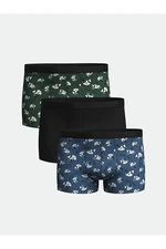 LC Waikiki Standard Fit Cotton Flexible Men's Boxer Set of 3