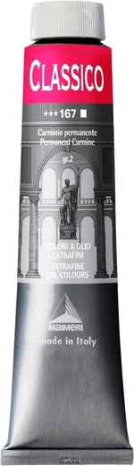 Maimeri Classico Olejová barva Permanent Carmine 200 ml 1 ks