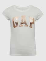 White Girl's T-Shirt GAP